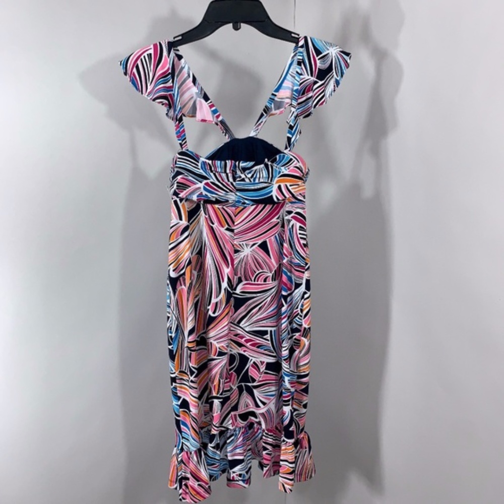 Trina Turk Henna Ruffled Mini Dress